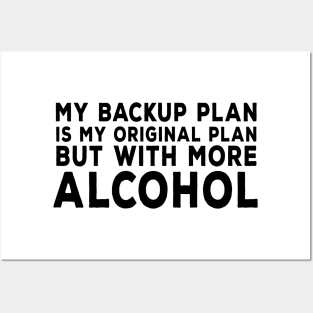 Alcohol Plan Posters and Art